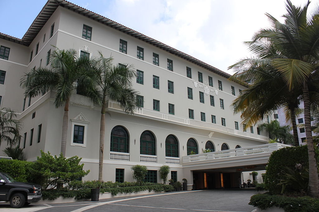 Condado Vanderbilt Hotel From Driveway