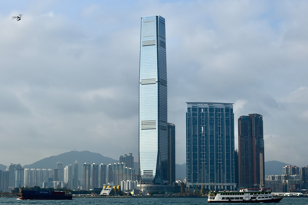 International Commerce Centre Skyscraper, In West Kowloon, Hong Kong