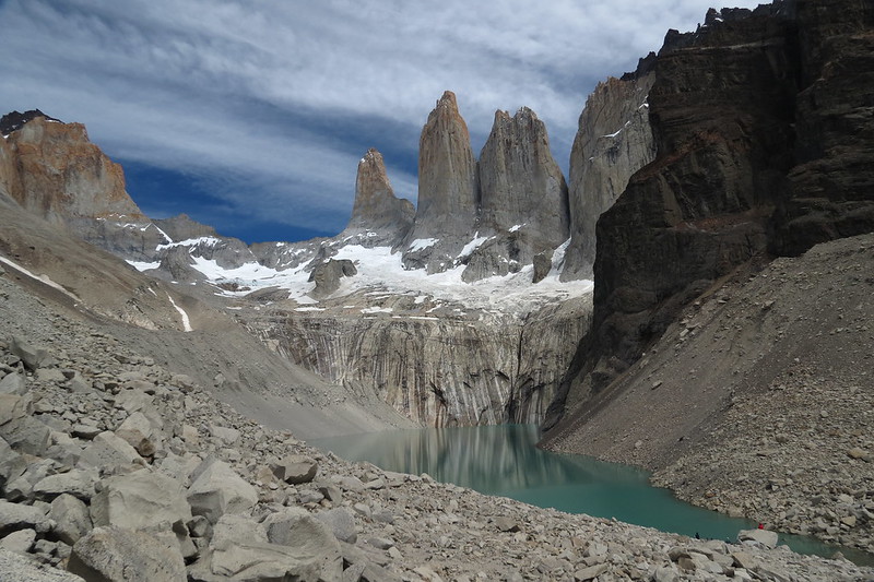 The southern, central and northern towers