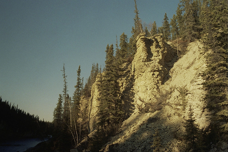 Cliffs in the Northwest Territories