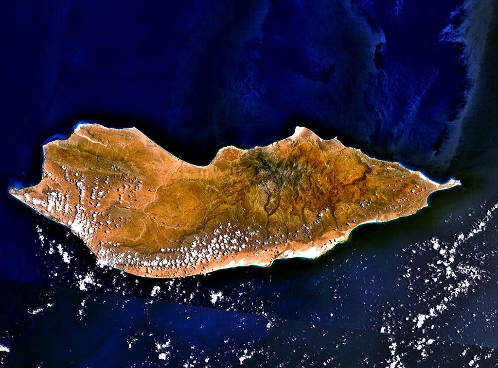 Landsat view of Socotra