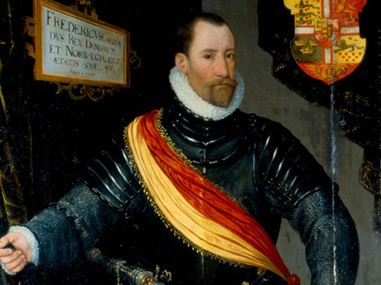 Portrait of Frederick II of Denmark and Norway