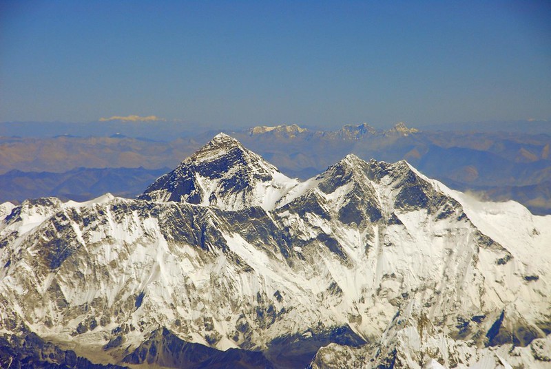 Mt. Everest seen from Druk