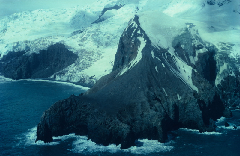 Photo of Cape Valdivia, Bouvet Island, Norwegian uninhabited island