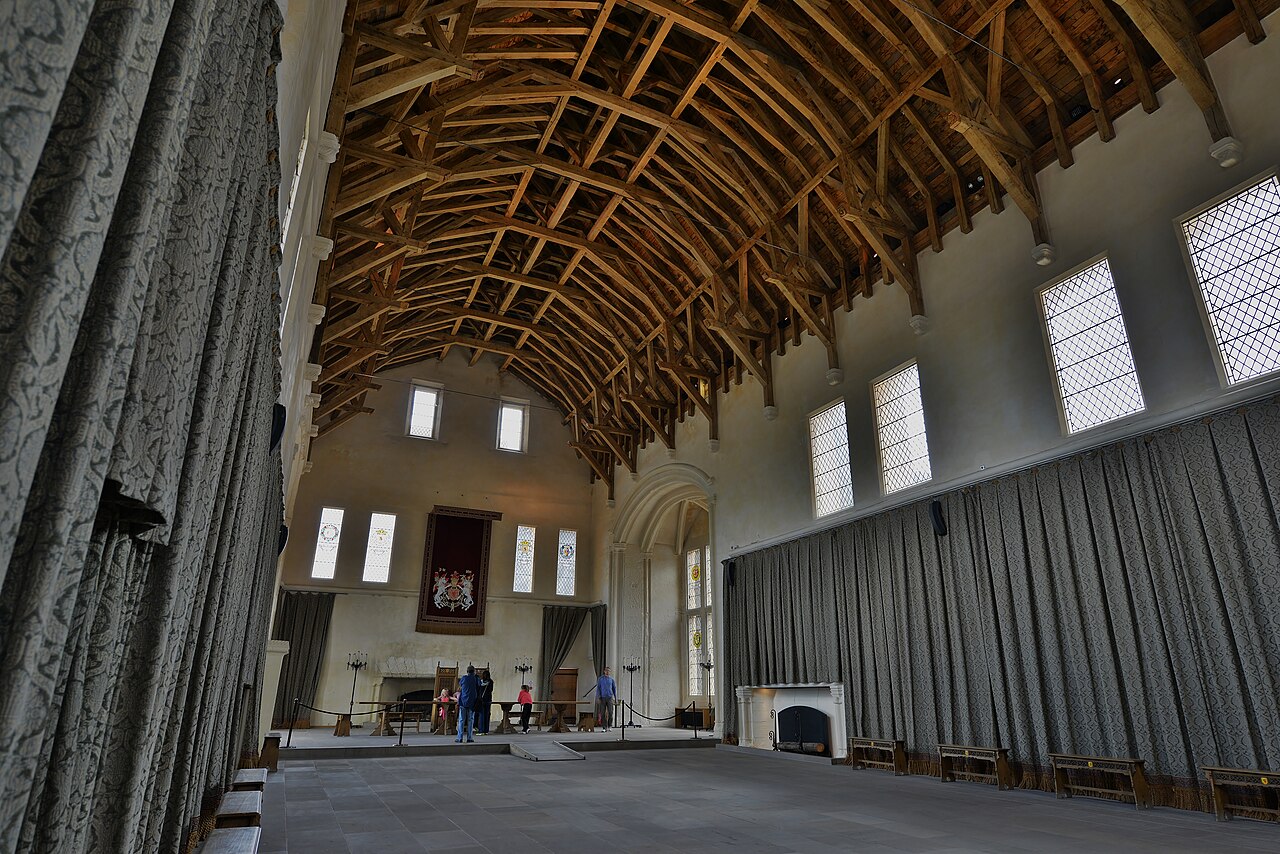 Stirling Castle Interior Of The Great Hall