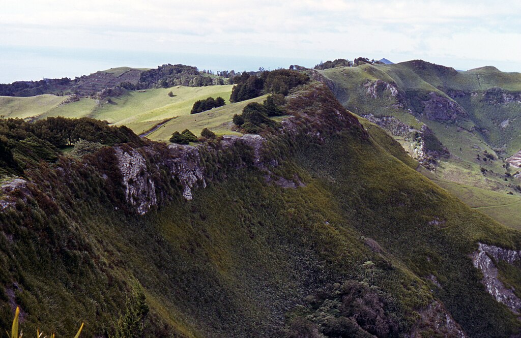 Landscape Photo of the Saint Helena Island.