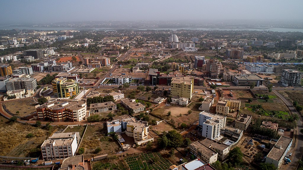 A view of the ACI 2000 neighborhood of Bamako, Mali