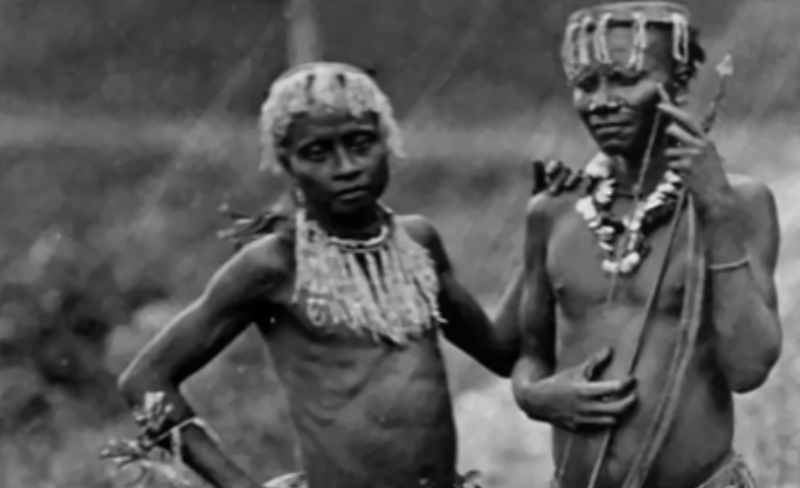 Great Andamanese - two men