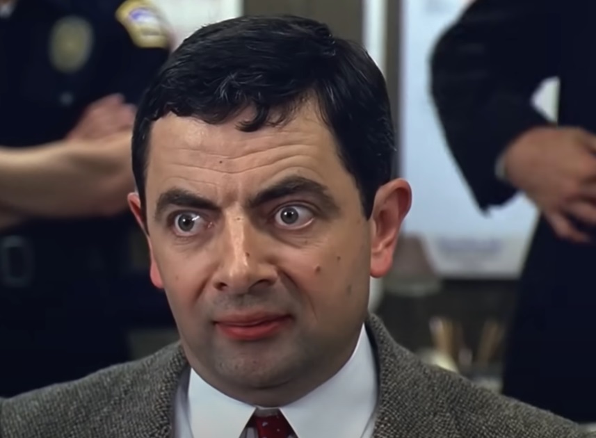 Screenshot from the movie Bean (1997)