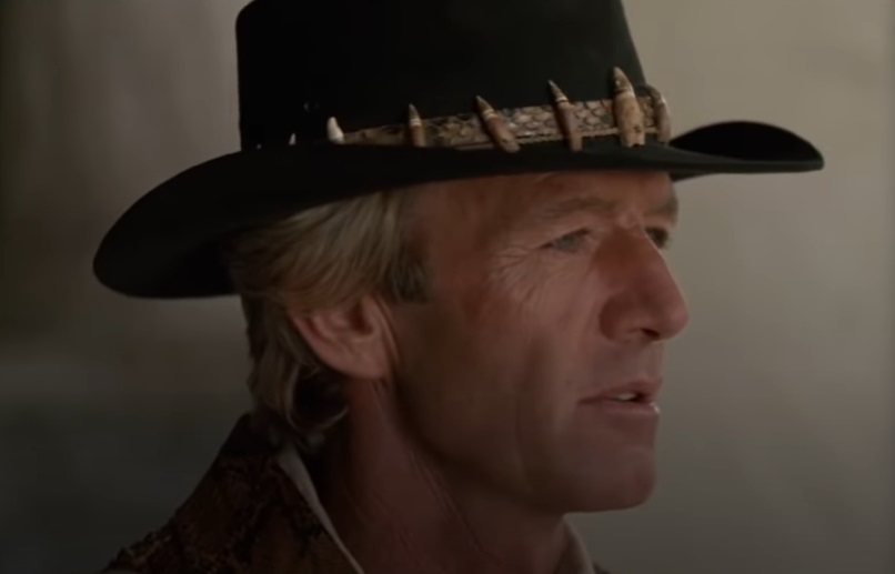 Screenshot from the movie Crocodile Dundee (1986)