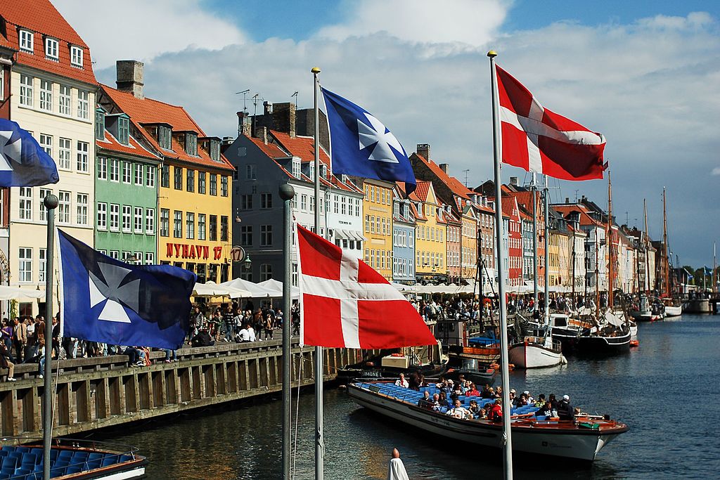 Nyhavn Canal, Copenhagen, Denmark, Northern Europe.