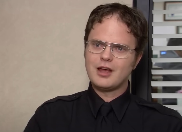 Screenshot from American mockumentary sitcom The Office (2005-2013)