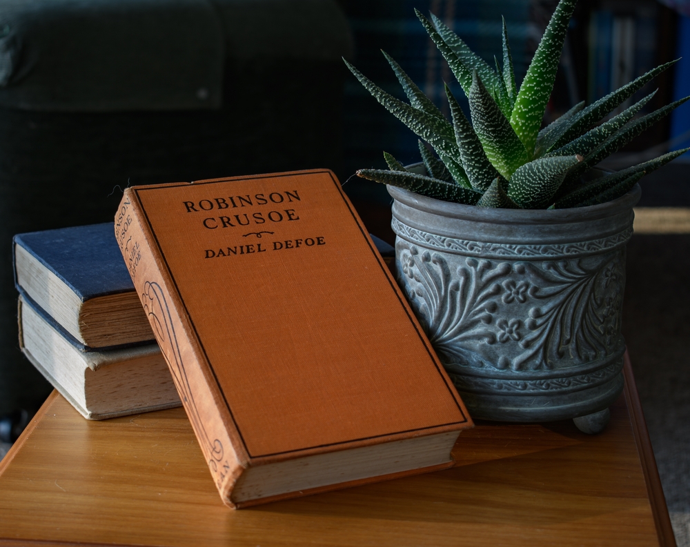 Robinson Crusoe book