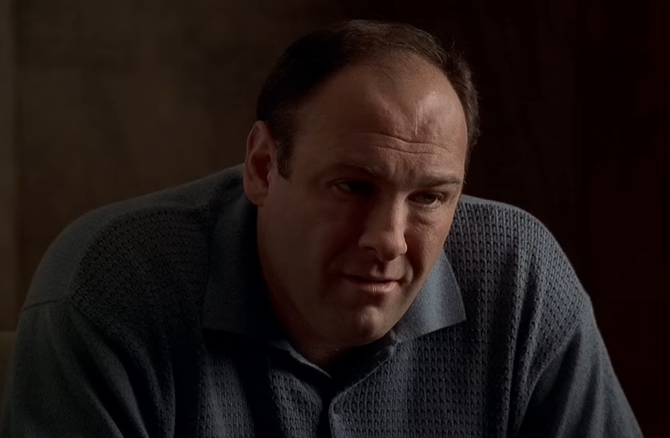 Screenshot from the American crime drama television series The Sopranos (1999-2007).