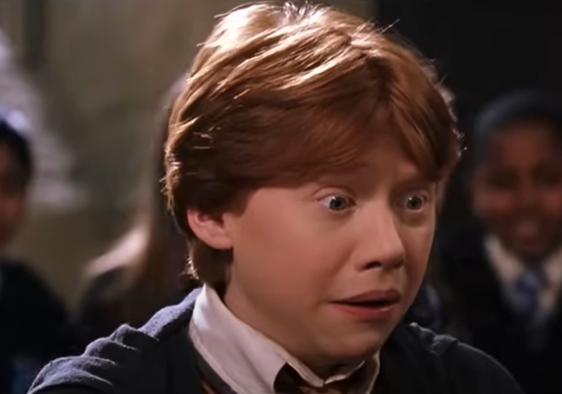 Screenshot from the movie Harry Potter and the Chamber of Secrets (2002).