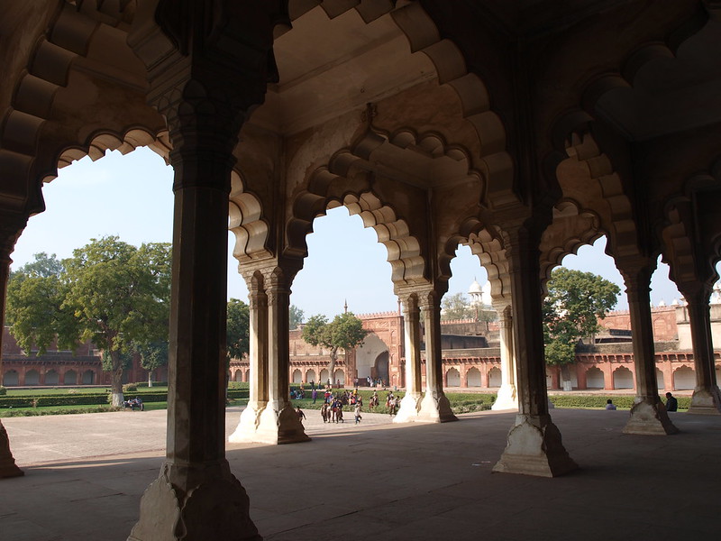 Photo of the Agra Fort - Diwan-i-Am i India.