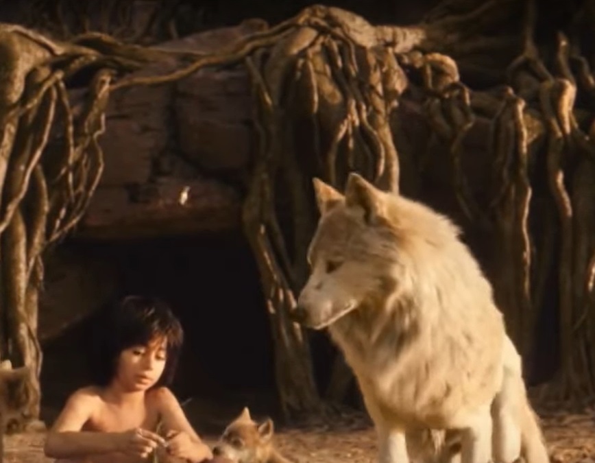 Screenshot from the movie The Jungle Book (2016)