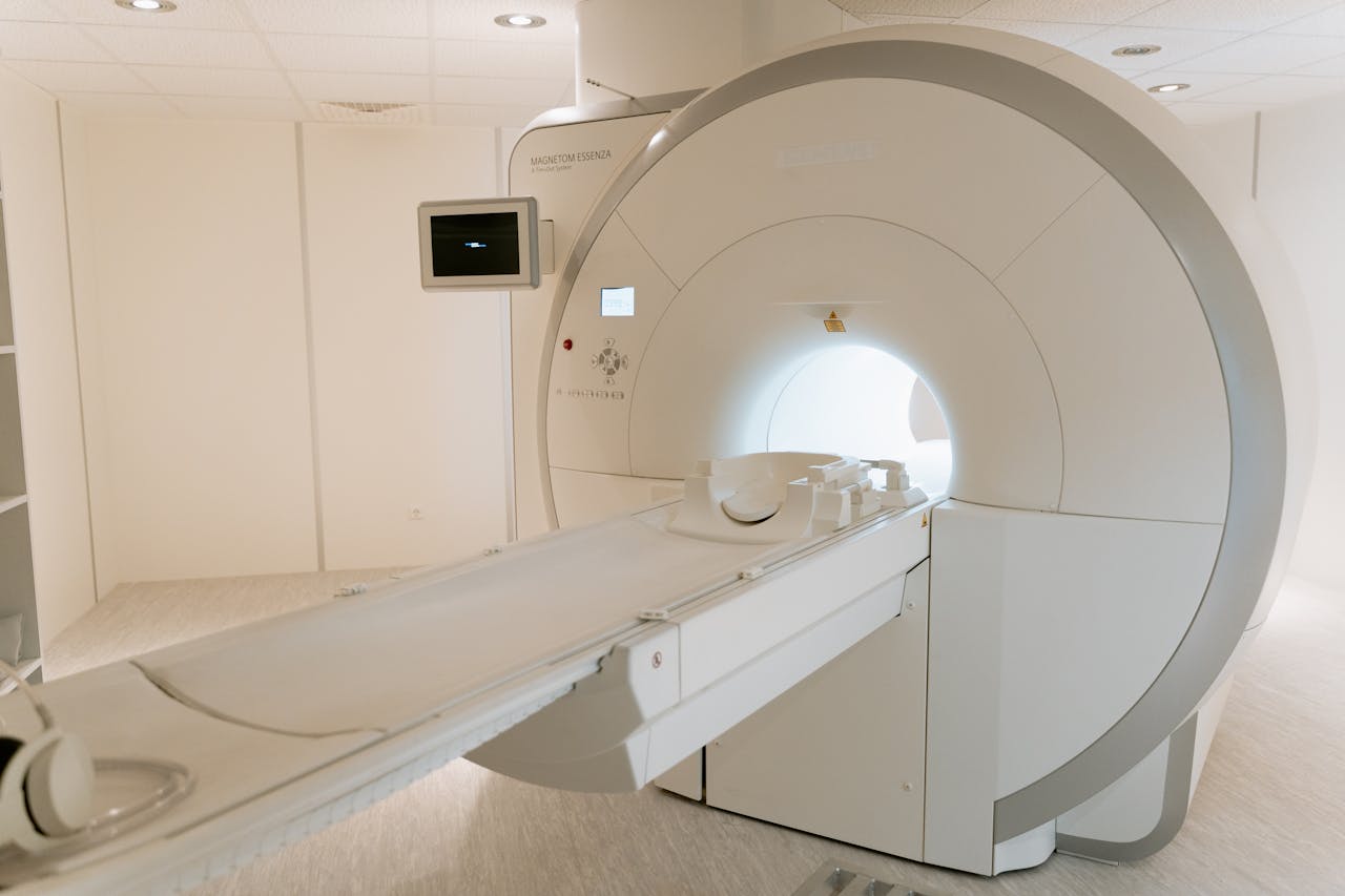 Close Up Photo of Magnetic Resonance Imaging Machine
