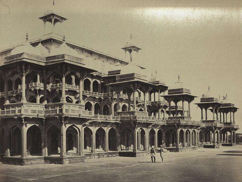 The Tomb Of Akbar At Secundra Near Agra India