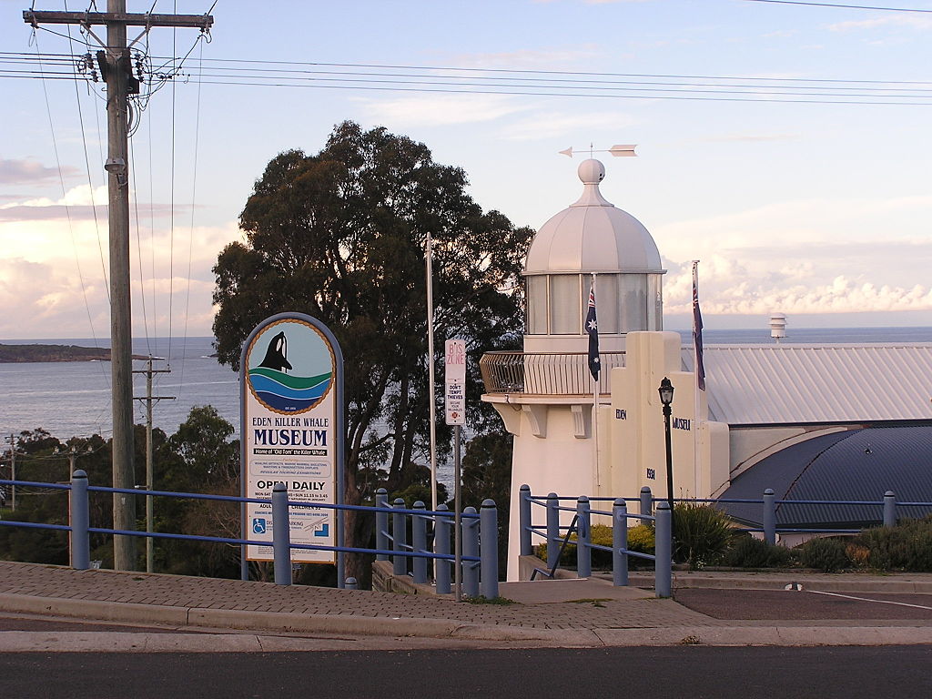 Killer Whale museum at Eden, Australia. The museum houses the skeeton of Old Tom
