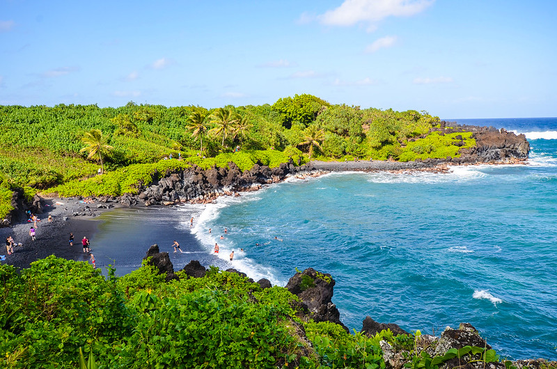 Black Sand Beach, Waianapanapa State Park
