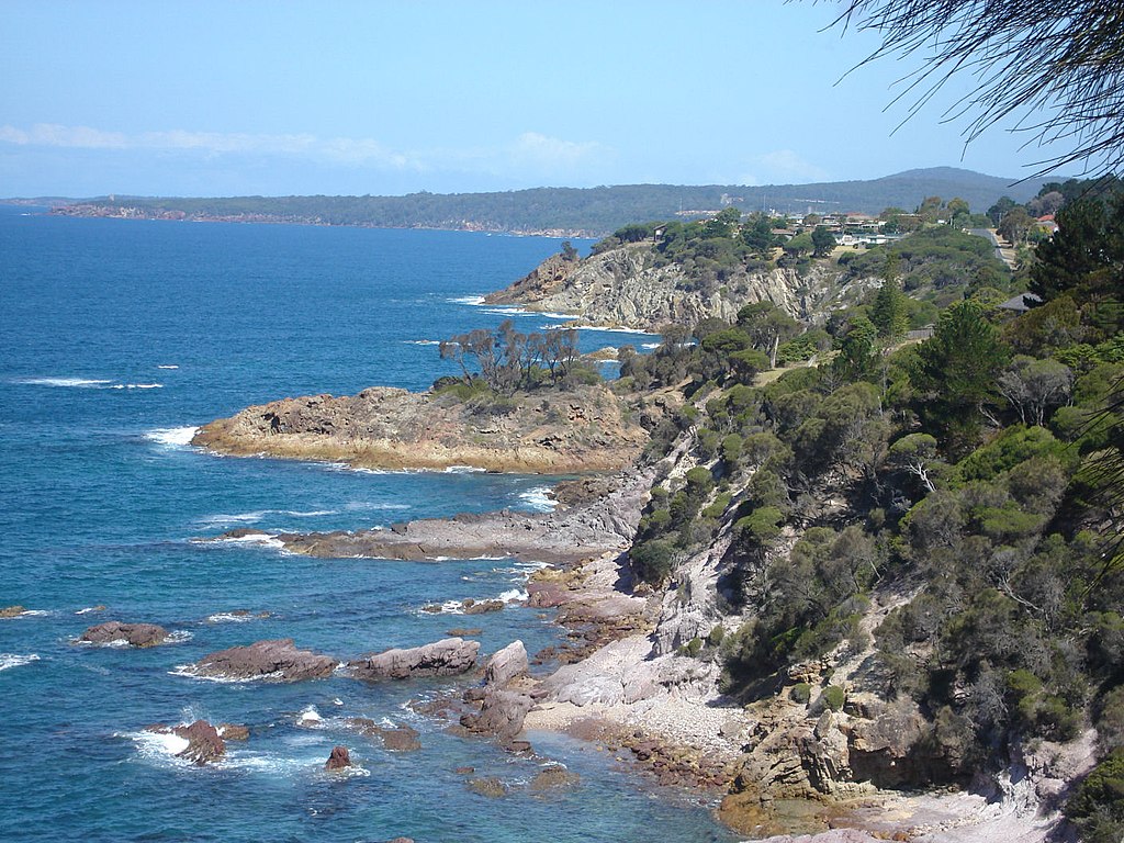 Landscape Photo of Eden, Australia Coastline Looking South