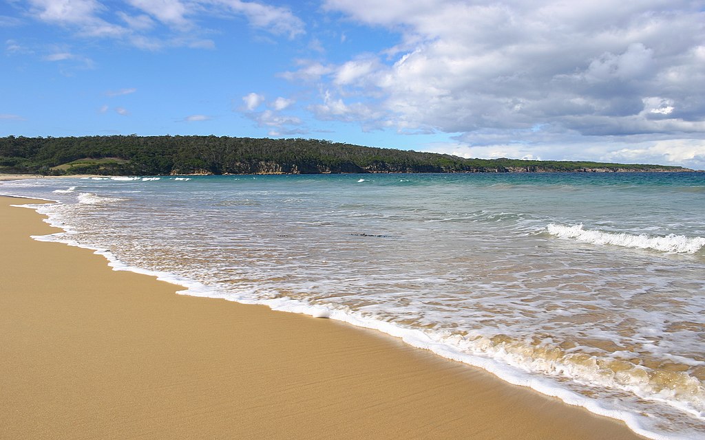 Landscape Photo of the Eden Beach in Eden, Australia.