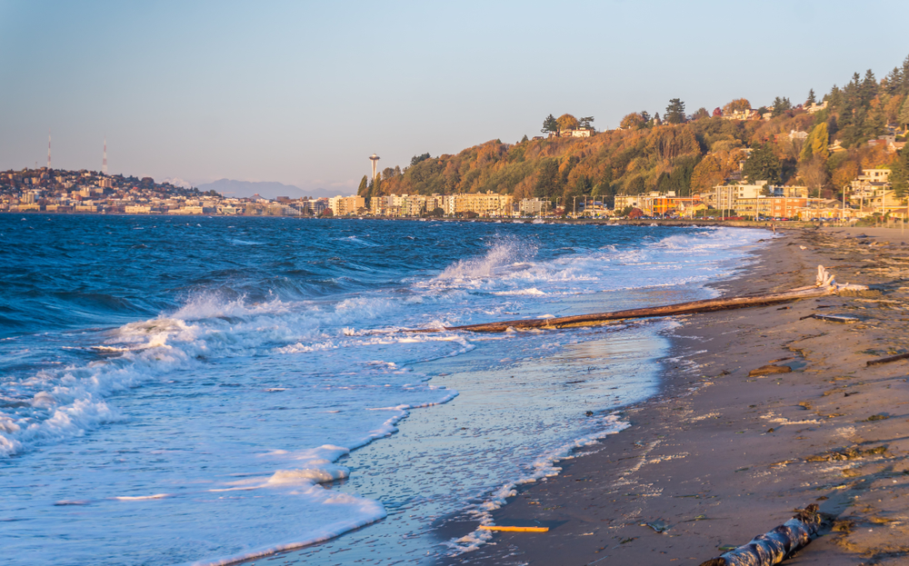 A view of Alki Beach