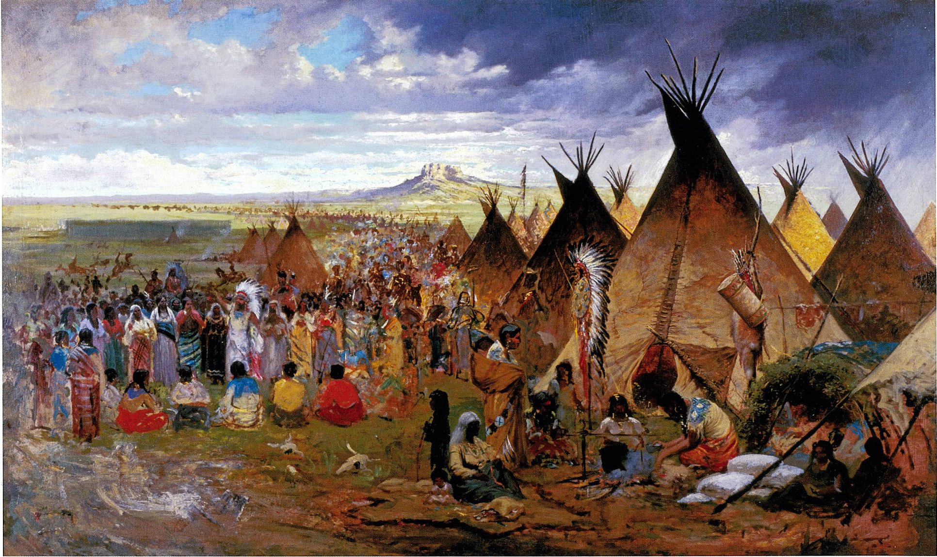 Sioux Encampment