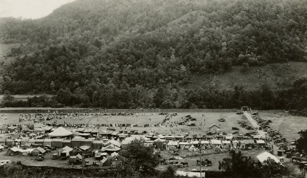 Grayscale Landscape Photo of Cherokee Indian Fair, Cherokee, N.C.