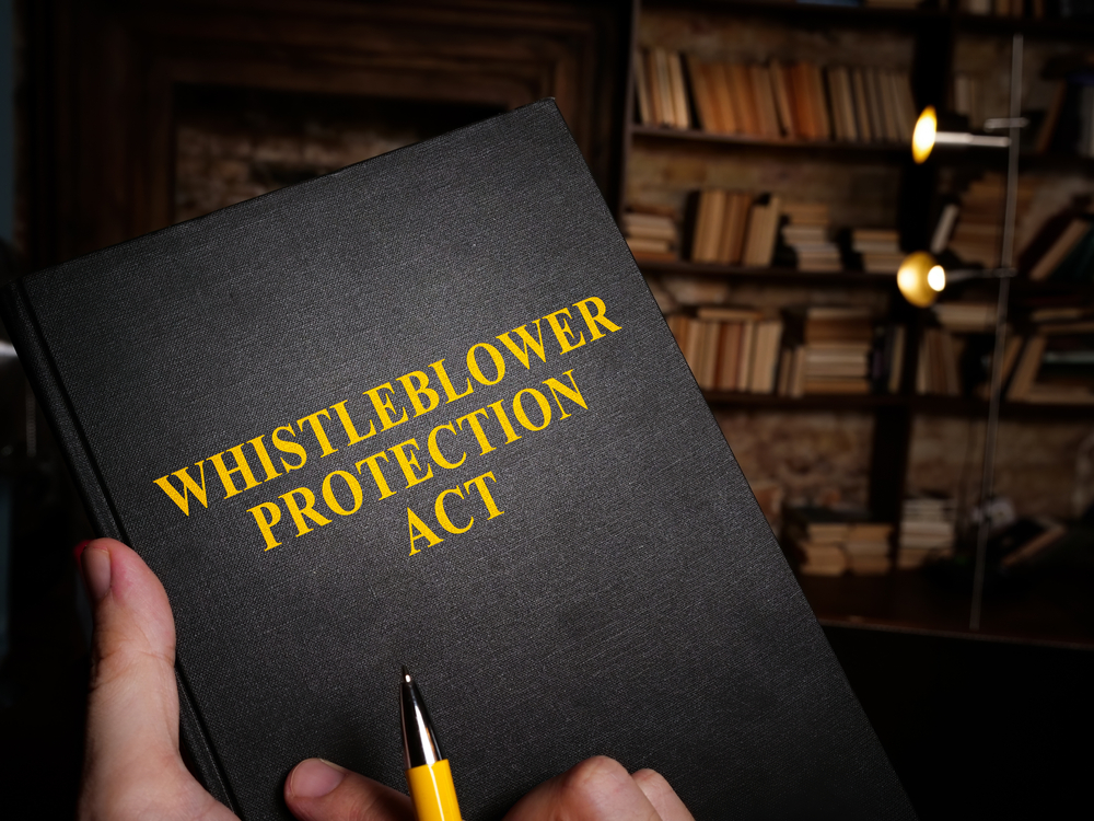 Whistleblower protection act book