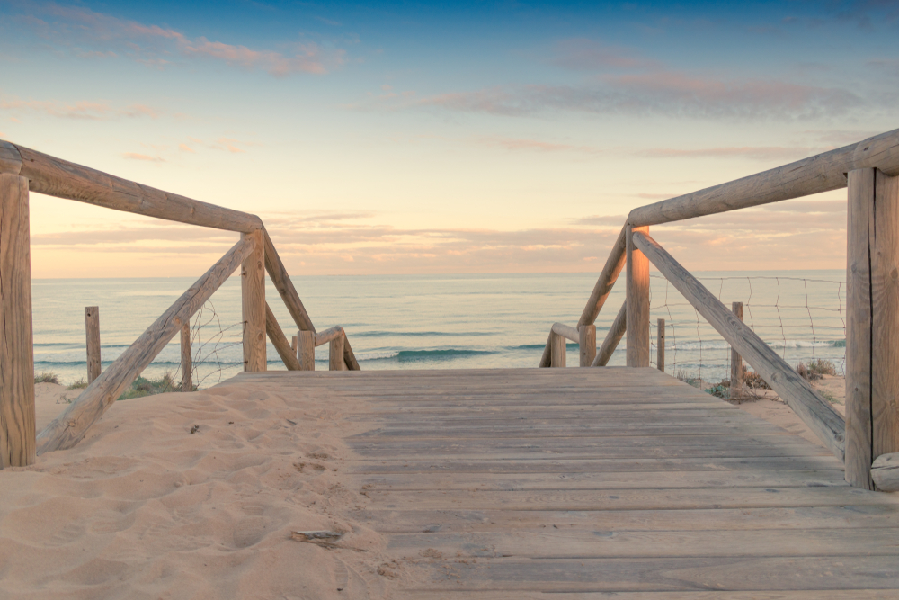 access to the beach