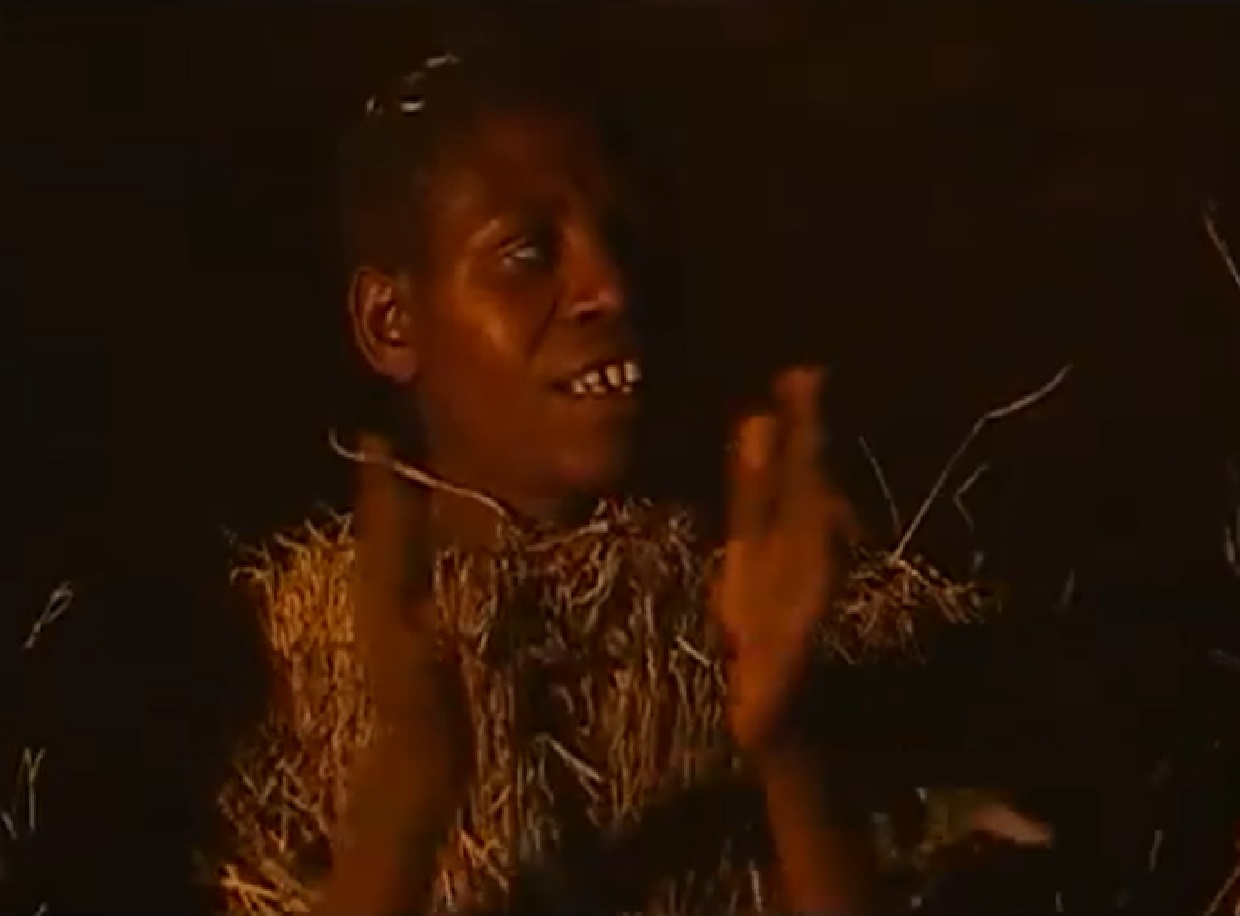 Screenshot of Batwa tribe people - from The Batwa Legacy (2011)