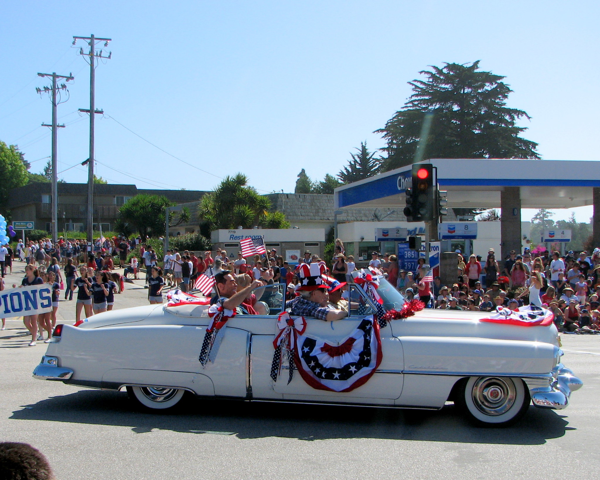 Aptos 4th of July Parade - The shortest parade in the world!