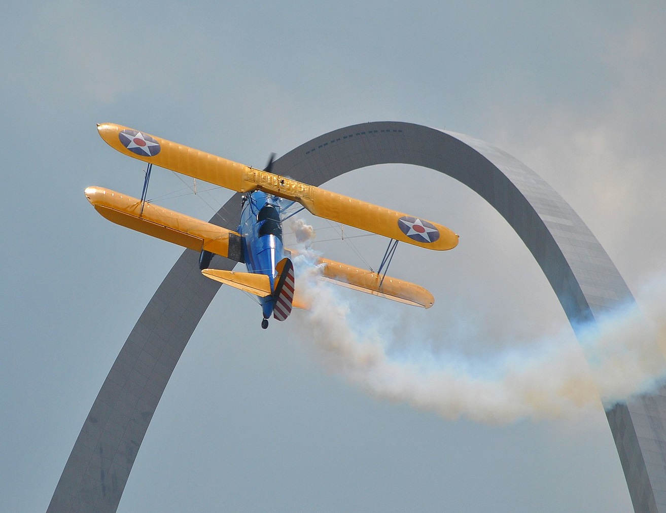 4th of July at the Air Show in St Louis MO.