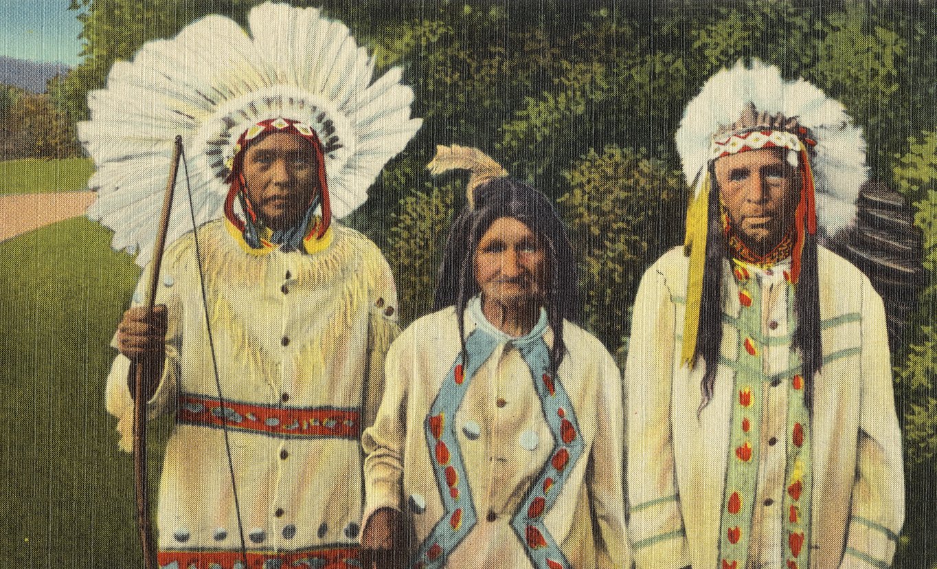 Cherokee Indians, Cherokee Indian Reservation, North Carolina