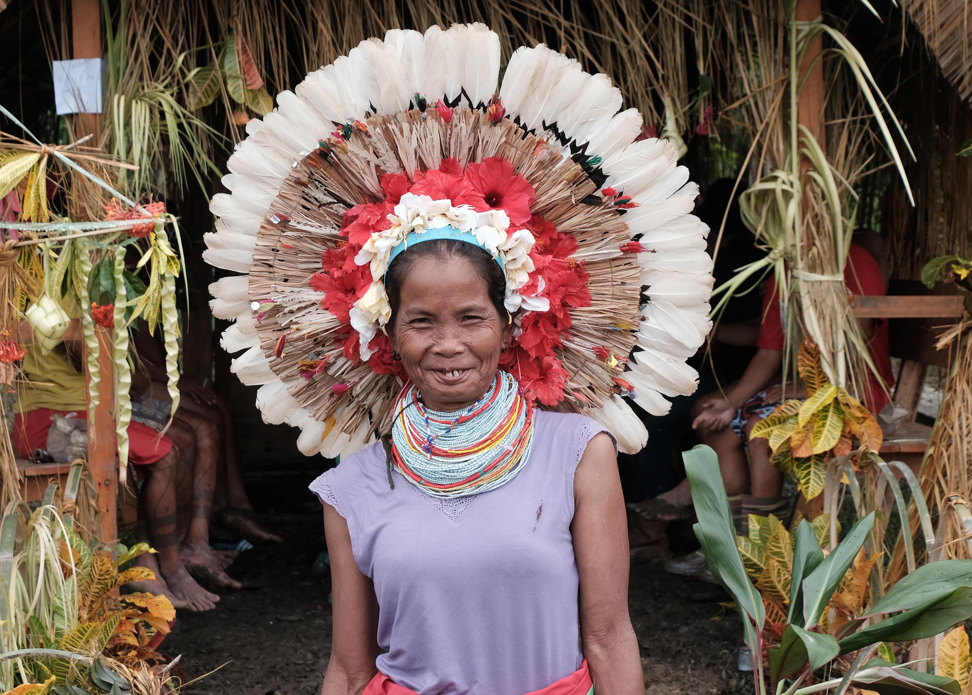 Portrait Of Mentawai People