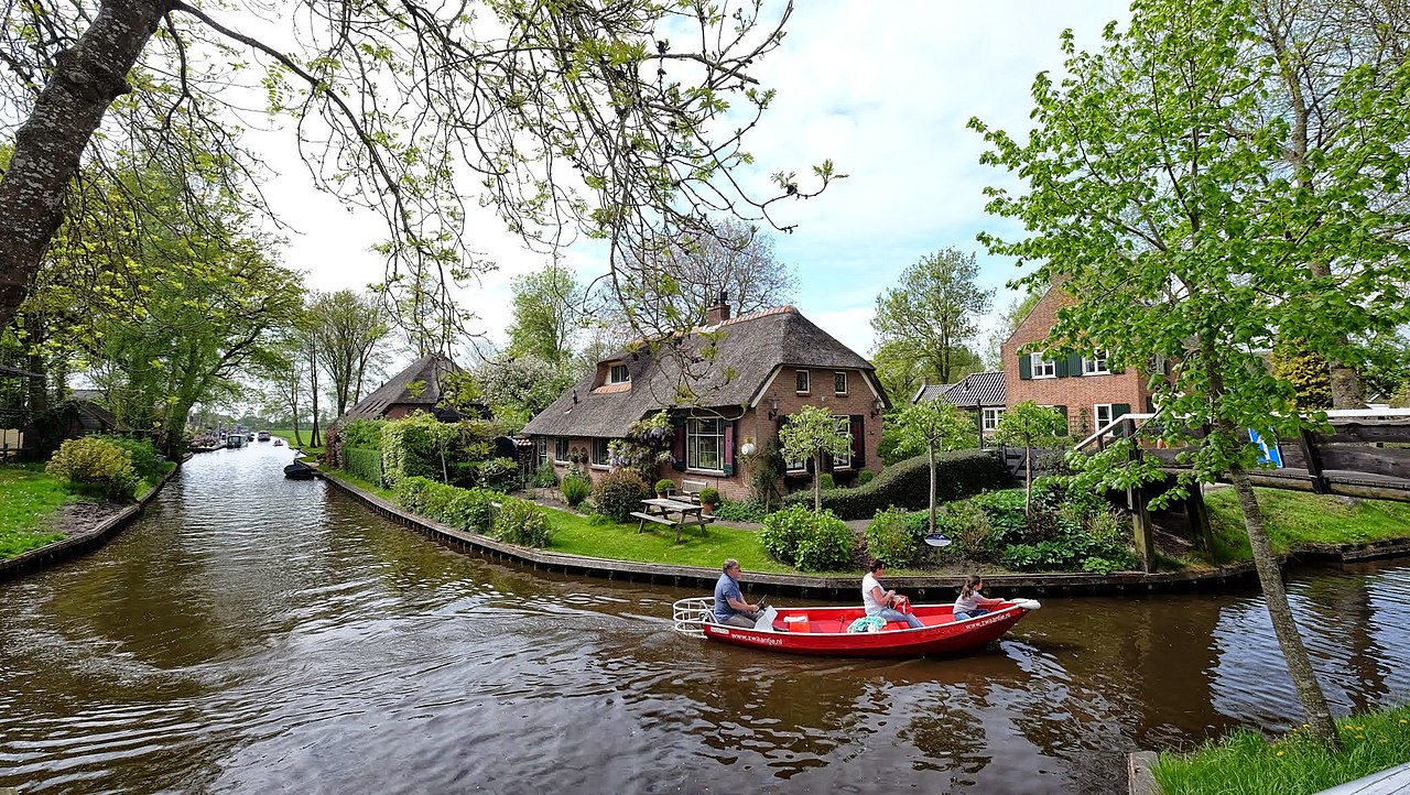View from Giethoorn, Netherlands.
