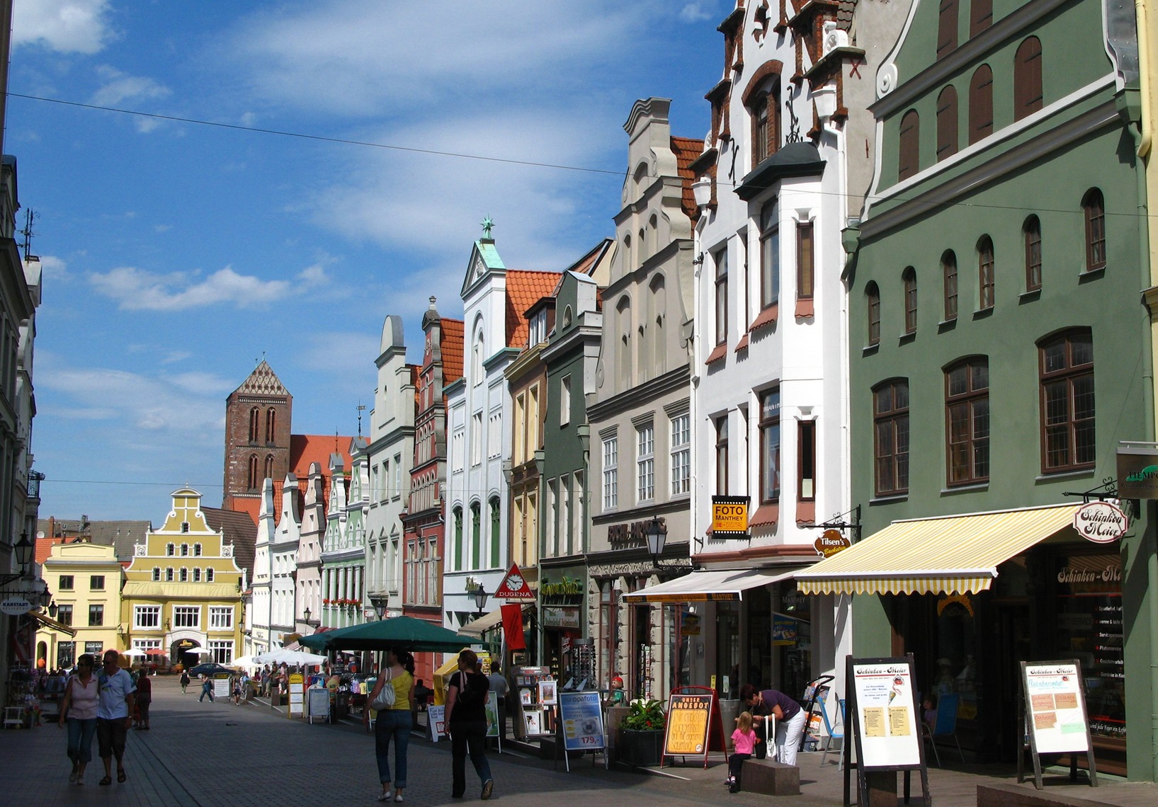 The medieval town of Wismar - 2009