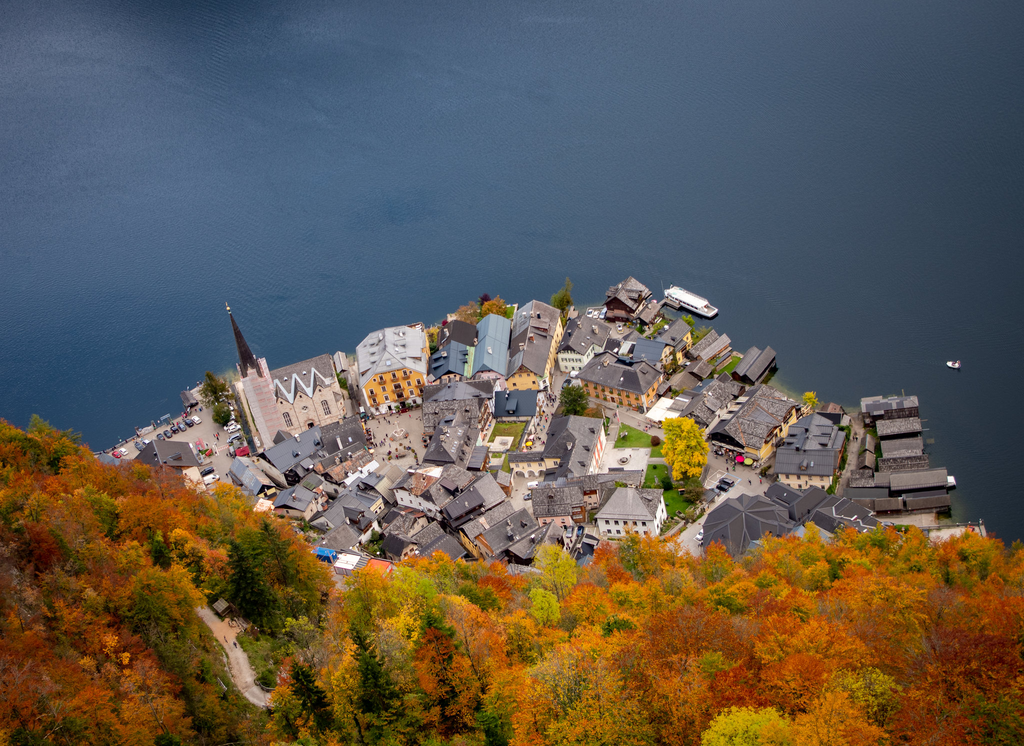 Hallstatt from the top
