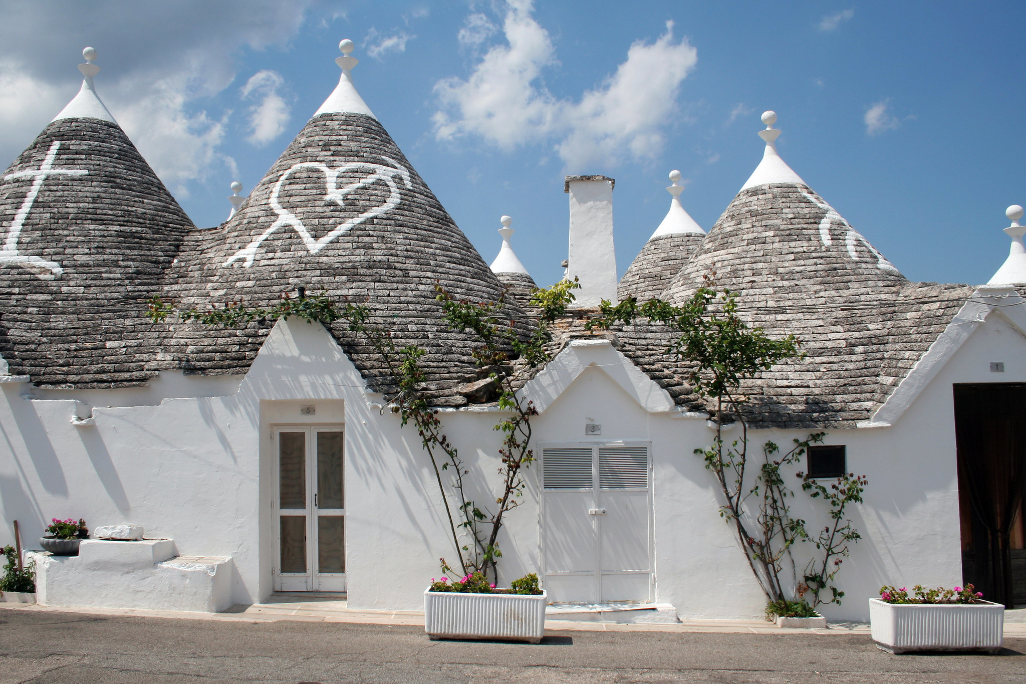 Trulli houses, Alberobello, Italy, 2009