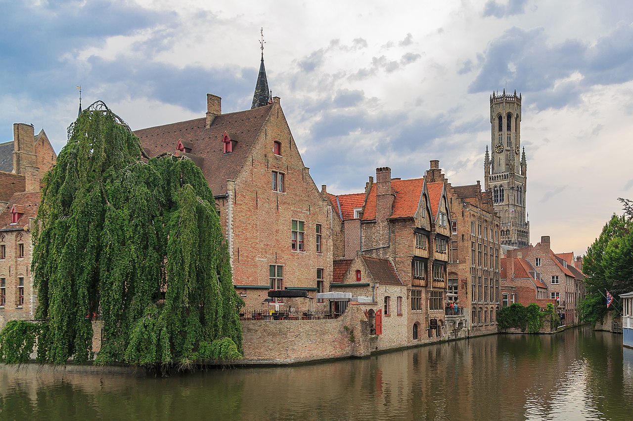 Houses in Bruges, Belgium.
