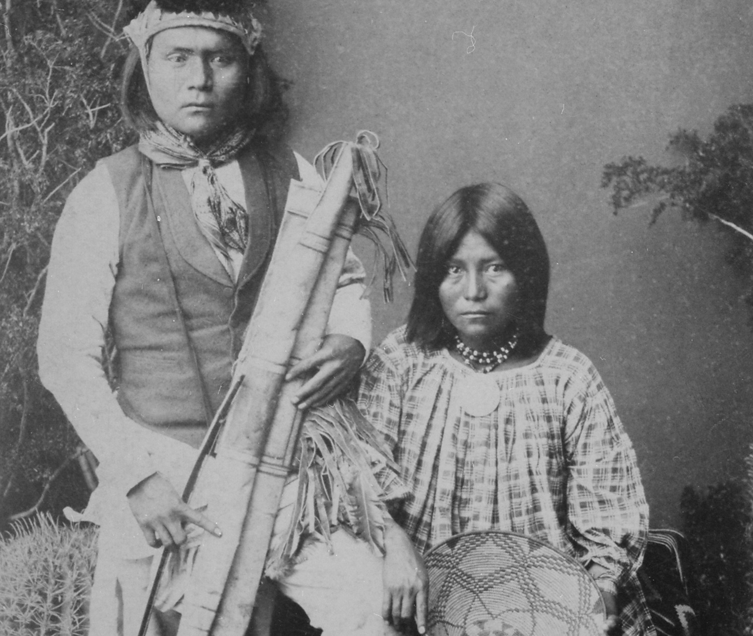 Apache and wife