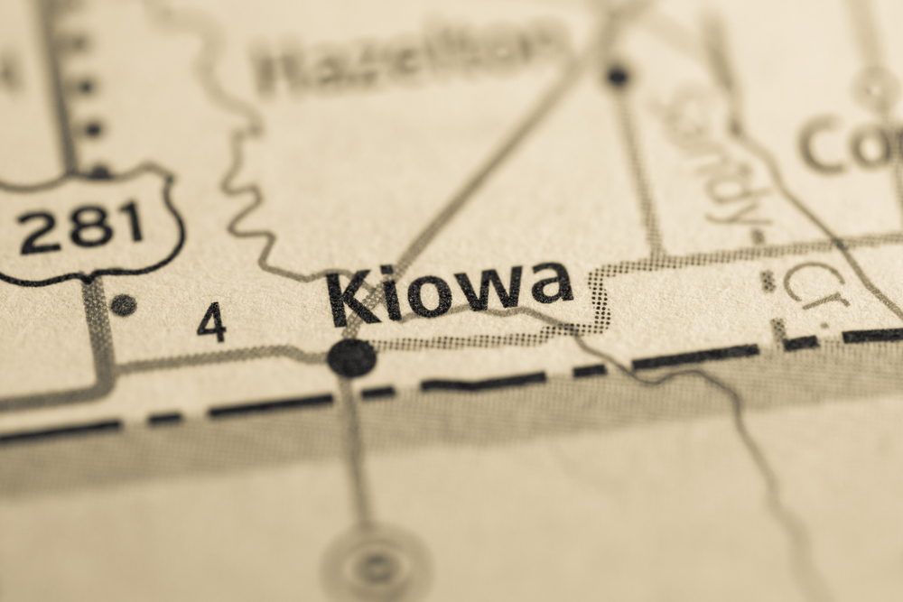 Kiowa. Kansas. USA.