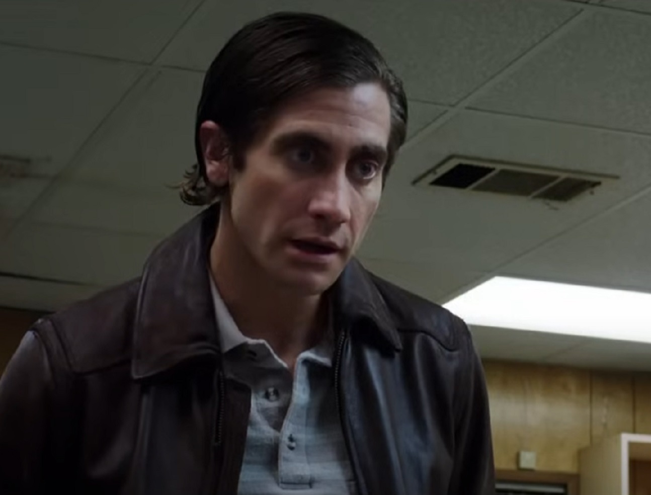 Screenshot of Jake Gyllenhaal as Louis Bloom - from Nightcrawler (2014)
