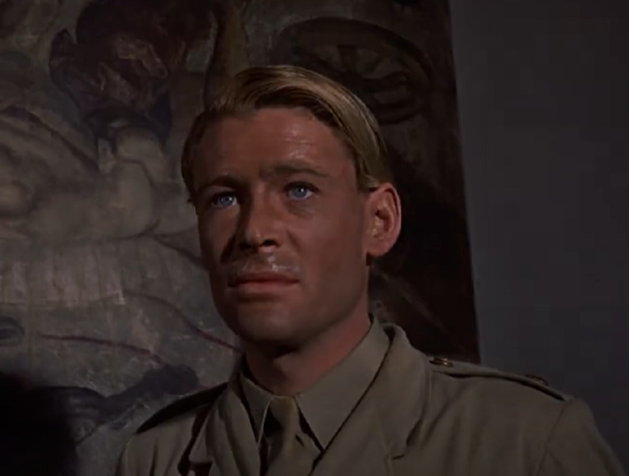 Screenshot of Peter O'Toole as Lawrence - from Lawrence of Arabia (1962)