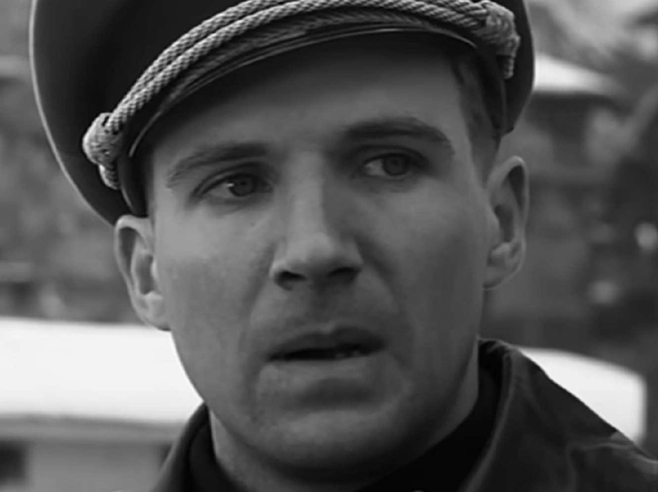 Screenshot of Ralph Fiennes as Amon Goeth - from Schindler's List (1993)