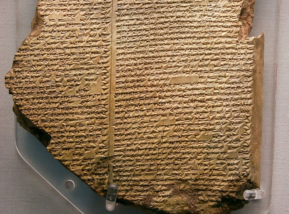 British Museum Flood Tablet. It is the eleventh tablet of the Gilgamesh Epic
