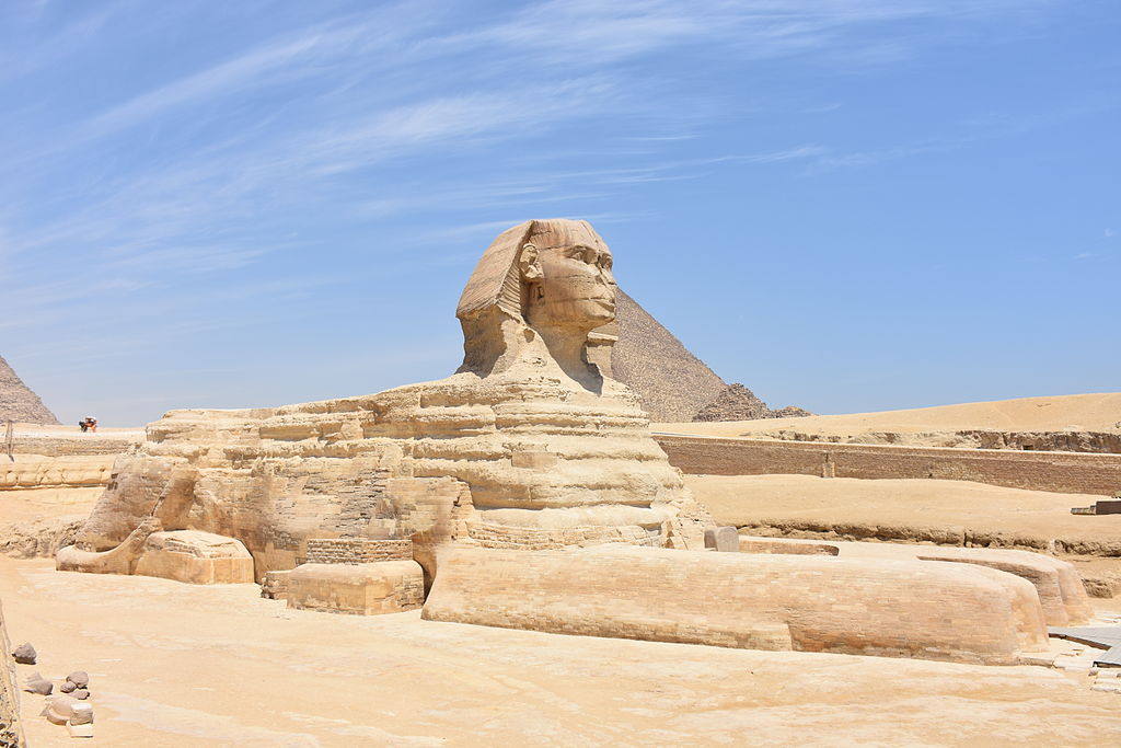 Landscape Photo of the Great Sphinx of Giza