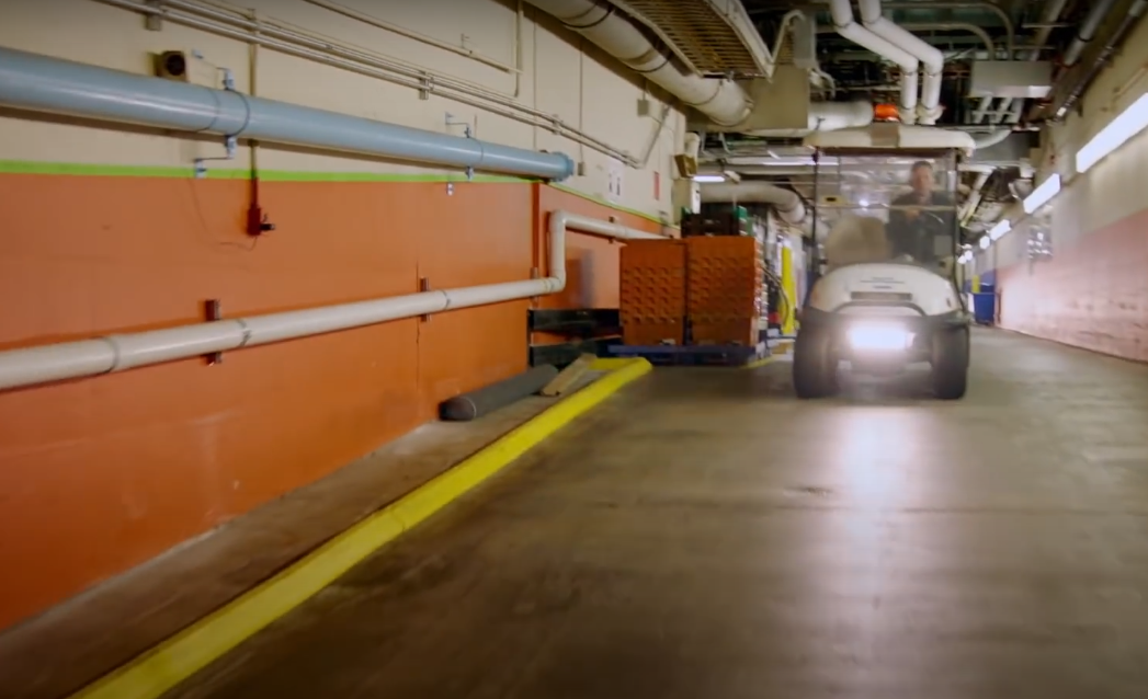 Disney construction underground